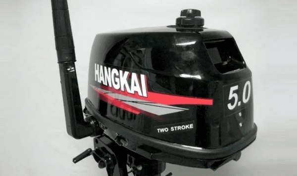 Мотор лодочный Hangkai 5 HP 2-тактный