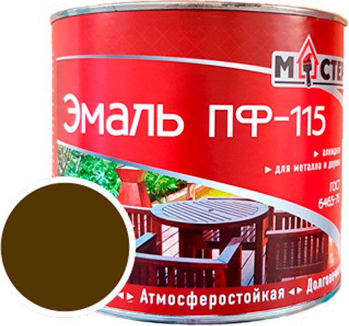 Эмаль МАСТЕР Защитная ПФ-115 - фото