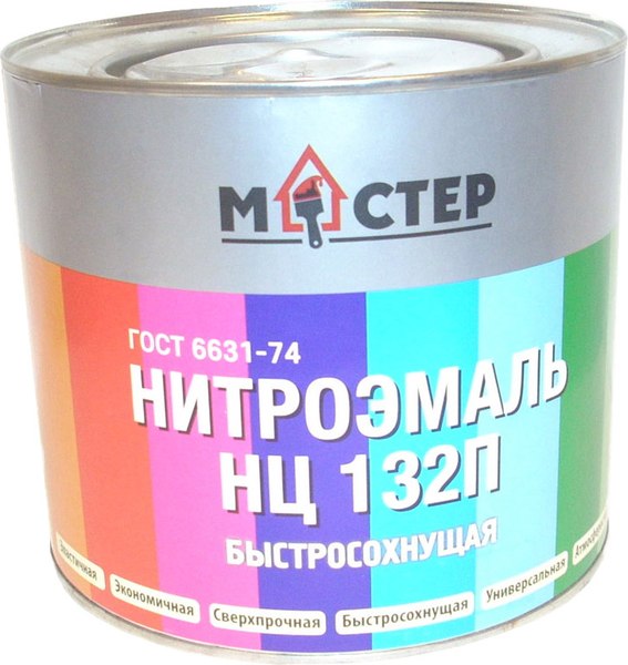 Эмаль МАСТЕР НЦ-132П - фото