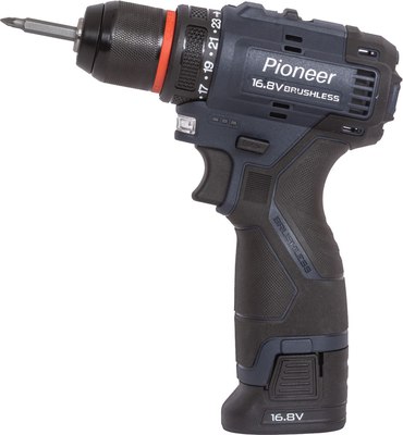 Аккумуляторная дрель-шуруповерт Pioneer CD-E1602BL-12C - фото