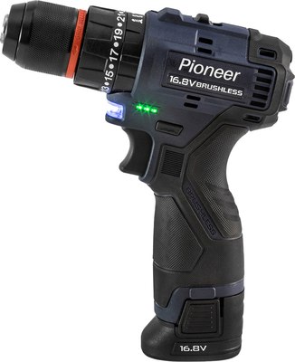 Аккумуляторная дрель-шуруповерт Pioneer CID-E1602BL-22C