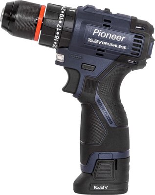 Аккумуляторная дрель-шуруповерт Pioneer CID-E1602BL-22C