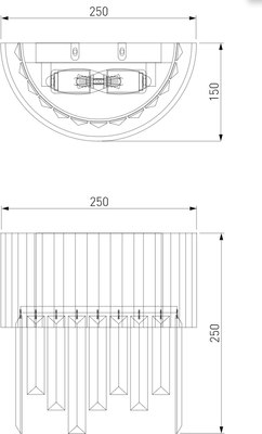 Бра Евросвет Amantea 10122/2