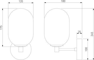 Бра Евросвет Loona 60161