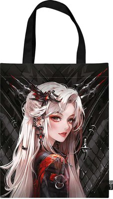 Сумка-шоппер Феникс+ Девушка панк / 69203 - фото