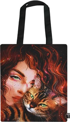 Сумка-шоппер Феникс+ Зеркало души / 69207 - фото