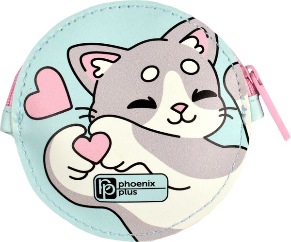 Кошелек детский Феникс+ Влюбленный котик / 69081