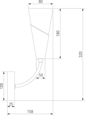 Бра Евросвет Rhyton 60167/1