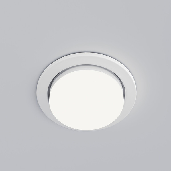 Точечный светильник Elektrostandard Circu 1035 GX53 WH - фото