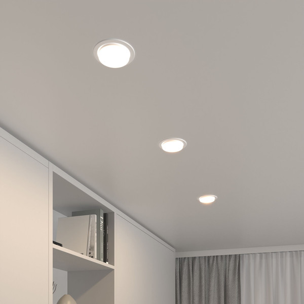 Точечный светильник Elektrostandard Circu 1035 GX53 WH