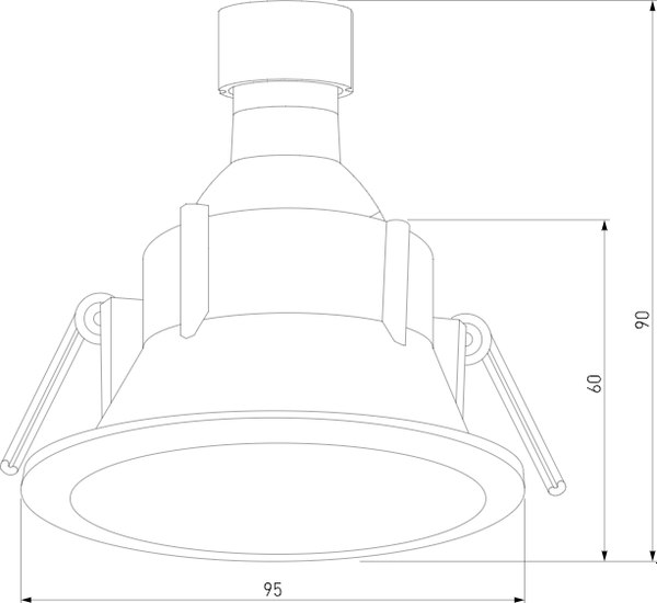 Точечный светильник Elektrostandard Side 25059/01