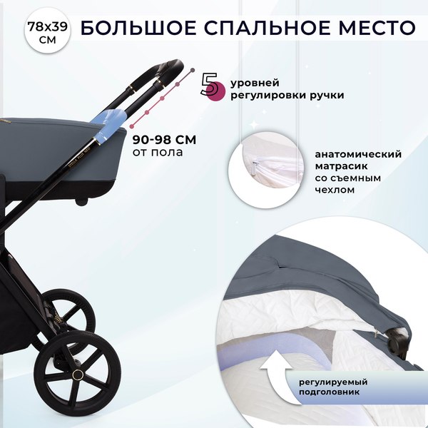 Детская универсальная коляска Sweet Baby Stella Plus 2в1