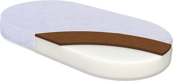 Матрас в кроватку Sweet Baby Cocos DeLuxe овальный