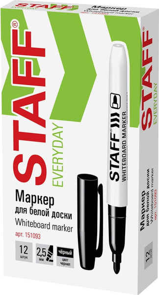 Маркер для доски Staff 151093