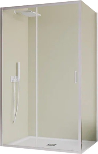Душевой уголок Benetto BEN_903_SL_C 1950х1200х800 - фото