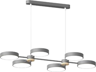 Люстра LED4U L3217-820 GR - фото