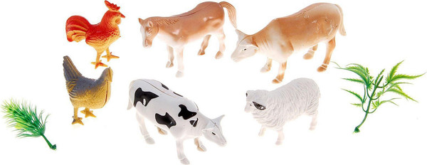 Набор фигурок игровых Sima-Land Домашние животные с аксессуарами 838-7 / 198480 - фото