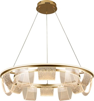 Люстра LED4U L7706-800 GD - фото