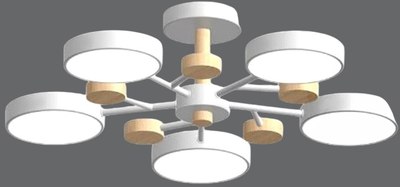 Люстра LED4U L3204-620 WH - фото