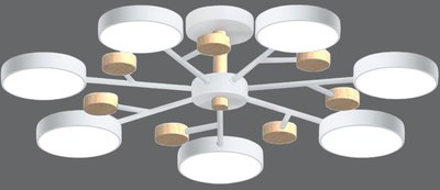 Люстра LED4U L3205-800 WH - фото