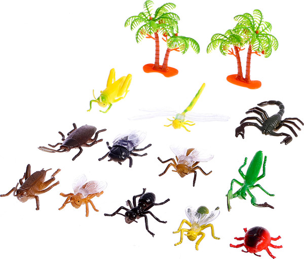 Набор фигурок игровых Sima-Land Насекомые с аксессуарами 128 / 409194 - фото