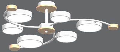 Люстра LED4U L3207-840 WH - фото