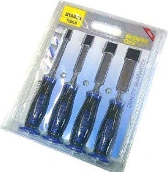 Набор стамесок Vertex Tools 6,12,18,24мм / 0031