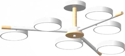 Люстра LED4U L3208-800 WH