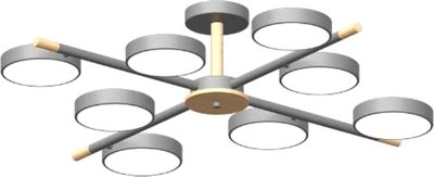 Люстра LED4U L3209-860 GR - фото