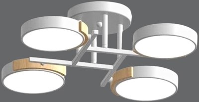 Люстра LED4U L3210-440 WH - фото