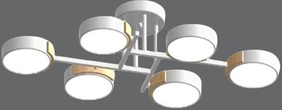 Люстра LED4U L3211-830 WH - фото