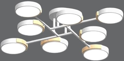 Люстра LED4U L3212-840 WH - фото