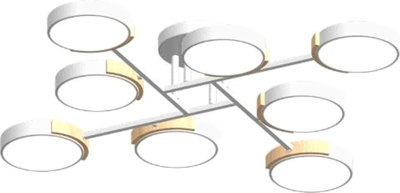 Люстра LED4U L3212-840 WH