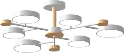 Люстра LED4U L3214-750 WH