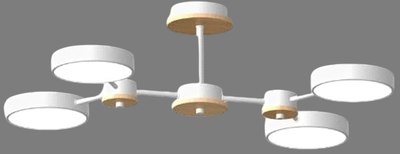 Люстра LED4U L3215-630 WH - фото