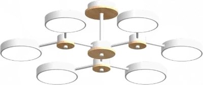 Люстра LED4U L3216-730 WH