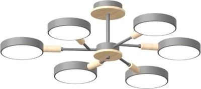 Люстра LED4U L3218-740 GR - фото