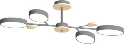 Люстра LED4U L3219-830 GR - фото