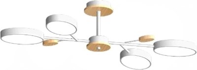 Люстра LED4U L3219-830 WH