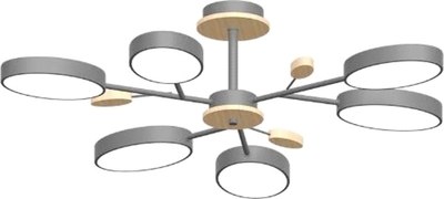 Люстра LED4U L3220-830 GR - фото