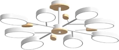 Люстра LED4U L3221-850 WH