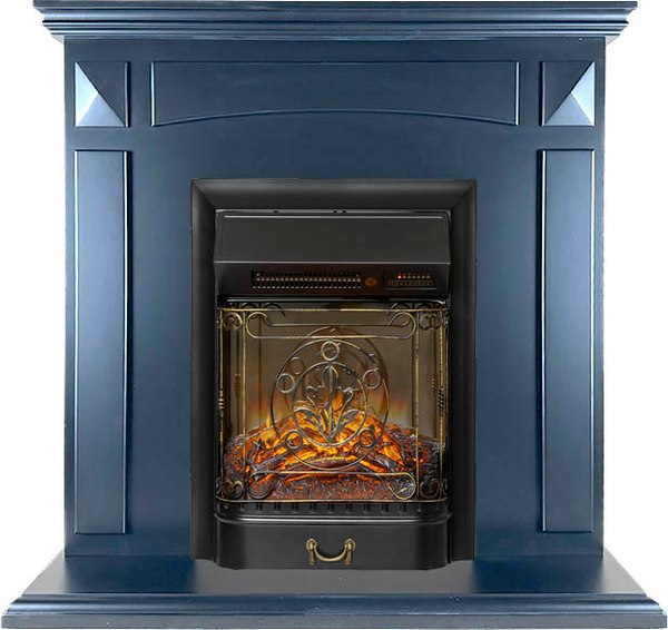 Каминокомплект Смолком Viking STD-ASP Majestic FX M Black RC - фото