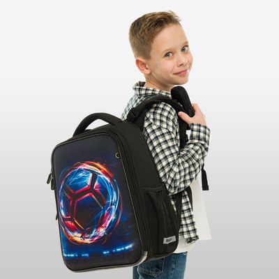 Школьный рюкзак Berlingo Expert. Cyber Football / RU-EX-1103