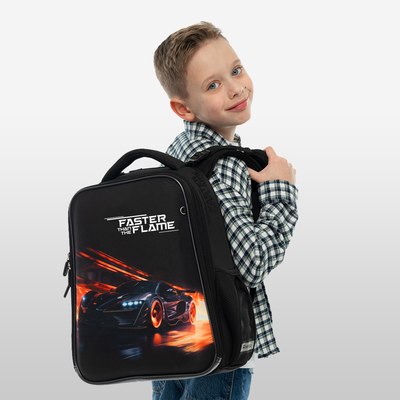 Школьный рюкзак Berlingo Expert. Faster Than The Flame / RU-EX-1105