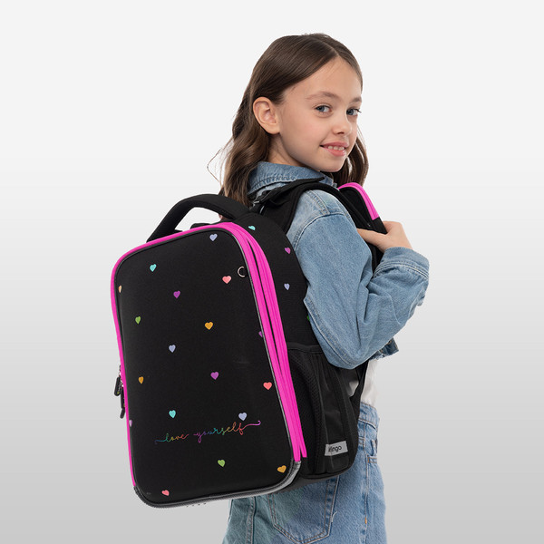 Школьный рюкзак Berlingo Expert. Love Yourself / RU-EX-1110