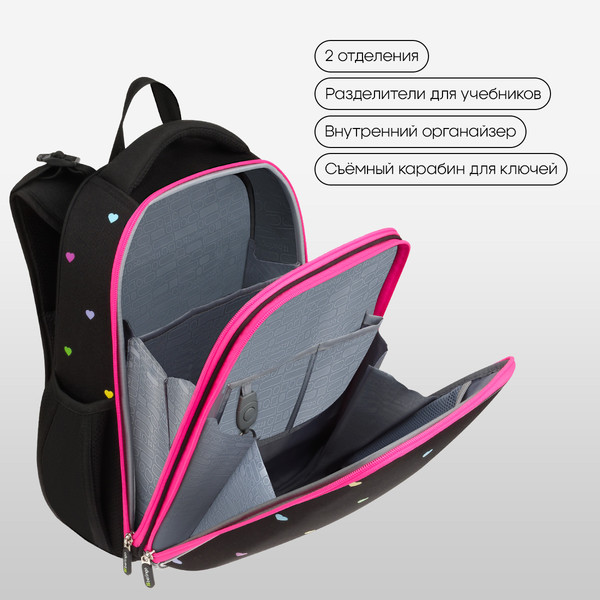 Школьный рюкзак Berlingo Expert. Love Yourself / RU-EX-1110