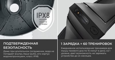 Массажер электронный MYTREX Aqua Qutto MT-A(R) 1111704