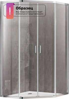 Душевой уголок Adema Glass Line Пента 90 (матовое стекло) - фото