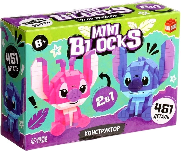 Микроконструктор Unicon Mini Blocks 13709 / 10724815 - фото