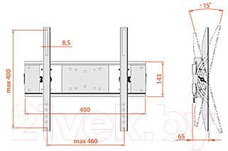 Кронштейн для телевизора Electric Light КБ-01-54